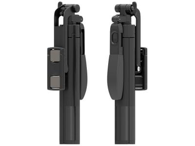 AISENS  Selfie Tripod Stick avec t&eacute;l&eacute;commande Bluetooth 3 en 1 - Noir