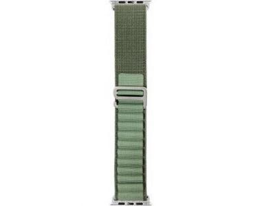 BIGBEN Bracelet pour Apple Watch 38-40-41mm &agrave; Boucle Alpine Kaki
