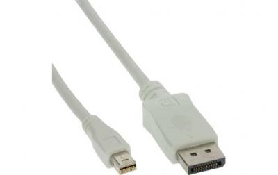 MACWAY C&acirc;ble Mini DisplayPort m&acirc;le vers DisplayPort m&acirc;le - 1 m - Noir