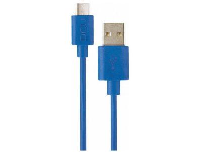 DCU TECNOLOGIC  - Connection USB A-Micro USB Bleu Mer 2M