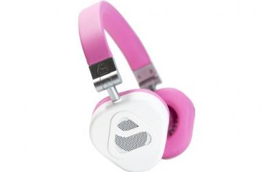 EAMUS Casque et enceinte Bluetooth, Longue autonomie, Rose