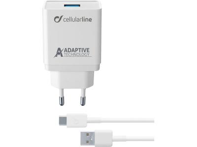 CELLULARLINE Chargeur Secteur Achsmkit 15 Wtycw 