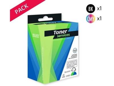  Compatible Lexmark 34/35 Pack de 2 cartouches Noir et couleurs