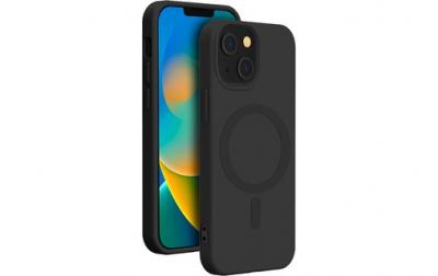 BIGBEN CONNECTED Coque Compatible MagSafe Silicone Noire pour iPhone 15 Bigben - Neuf