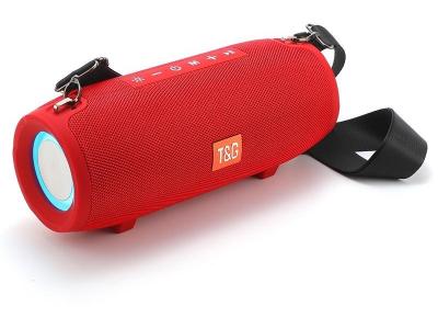 YONIS Enceinte bluetooth portable 40w waterproof led son haute qualit&eacute; autonomie 4-9h rouge  