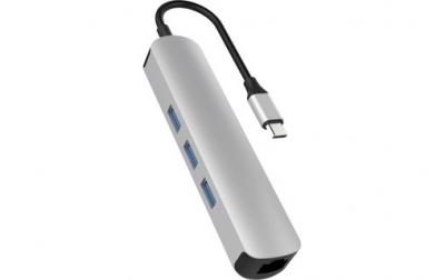 HYPERDRIVE Concentrateur USB-C multiport  Argent