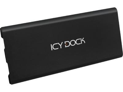 ICY DOCK  ICYNano MB861U31-1M2B - Bo&icirc;tier USB-C/USB-A pour SSD M.2 PCIe NVMe