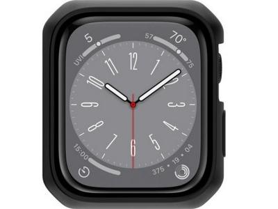 ITSKINS Coque pour Apple Watch 7/8/9 38-40-41mm Renforc&eacute;e Spectrum R Solid Noir