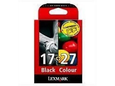 LEXMARK  17 + 27 Cartouches d'encre Multipack Coule