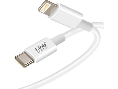 LINQ  C&acirc;ble Usb-c Vers Lightning 20w Pour Iphone Et Ipad Blanc
