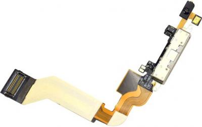 MACWAY Nappe + connecteur dock de remplacement pour iPhone 4S blanc