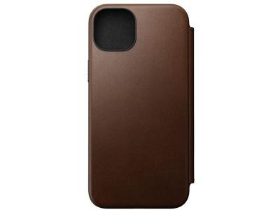 NOMAD  &Eacute;tui Folio iPhone 15 Plus Magsafe - Marron