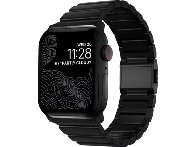 Nomad - Bracelet en titanium pour Apple Watch 42 / 44 mm - Noir