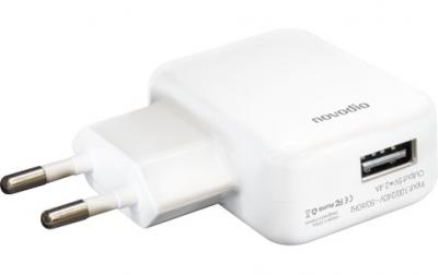 NOVODIO  Fast Charger - Adaptateur secteur USB 12W 1 x 2,4A