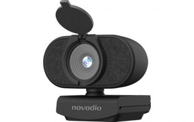 NOVODIO  SmartCam Desktop 2K - Webcam USB QHD avec double microphone - Mac et PC 