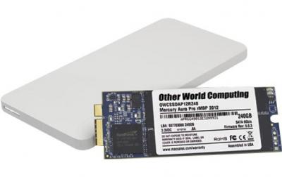 OWC  barrette SSD Aura Pro 6G 500 Go pour MacBook Pro Retina 2012-2013 + Bo&icirc;tier