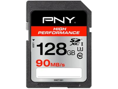 PNY  High Performance 128 Go SDXC UHS-I Classe 10 - Neuf