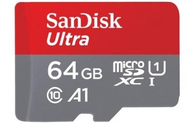 SANDISK  00173477 Carte m&eacute;moire Micro SDXC 64 Go