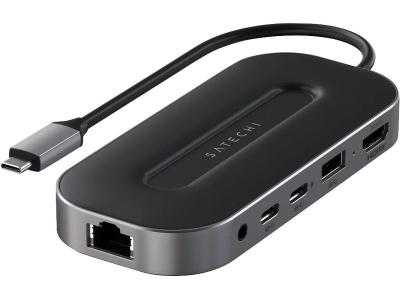 SATECHI  adaptateur multi-ports USB-C - Ethernet 2,5 Gbit/s