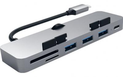 SATECHI  Adaptateur - Type USB-C - Hub Clamp Pro - Gris