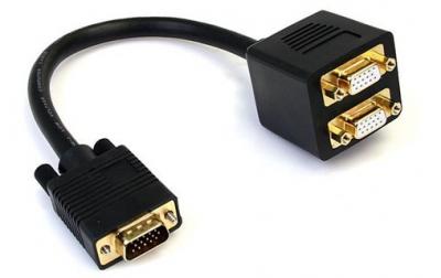 STARTECH.COM  vgaspl1vv c&acirc;ble vga 0,3 m vga (d-sub) 2 x vga (d-sub)