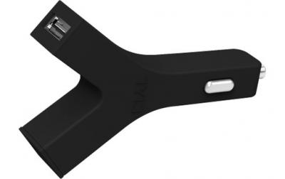 TYLT  Y-CHARGE 4.2 Noir - Chargeur voiture USB 2 x 2,1 A