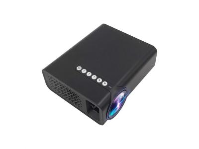 YONIS Videoprojecteur LED Portable 1800LM HDMI USB VGA Home Cinema Multilingue Noir YO