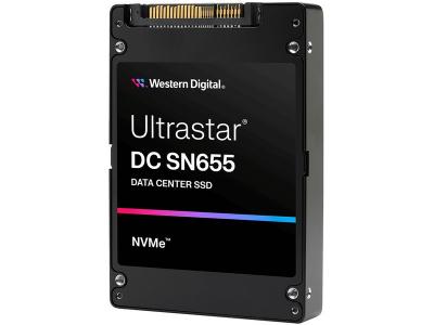 WESTERN DIGITAL  Ultrastar DC SN655 SE 15,36 To - SSD U.3 NVMe PCIe 4.0