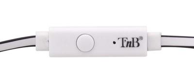 TNB  -  BE Color - Ecouteurs Intra-Auriculaires + MIC - Blanc/Noir