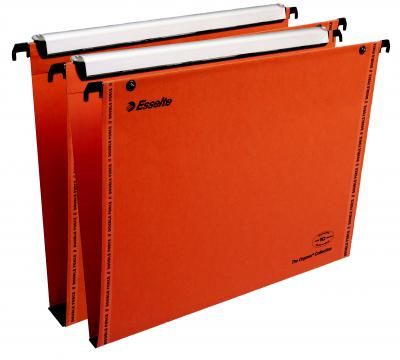 ESSELTE Dossier Suspendu Vmg A4 15-30mm - Carton - Tiroir - Orange