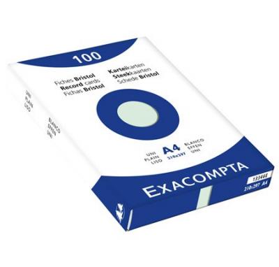 EXACOMPTA Bristol  210x297mm 205g Uni - Etui de 100 fiches - Jaune