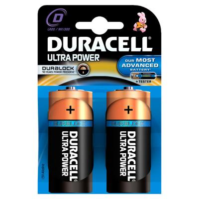 DURACELL Piles  LR20 D x2 ULTRA POWER