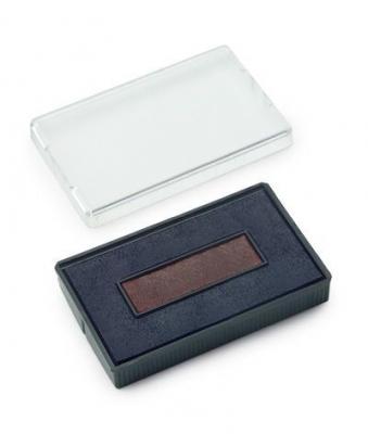 COLOP  Pack de 2 rechanges Pr&eacute;-encr&eacute;es E/10/2 Bleu/Rouge