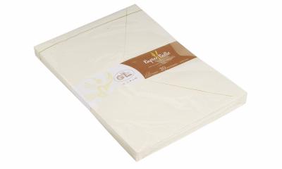 LALO G. - 20 Enveloppes Paille Naturelle C5 162x229mm