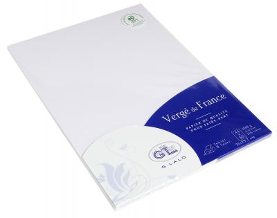 LALO G. - 50 Feuilles A4 100g Verg&eacute; Blanc