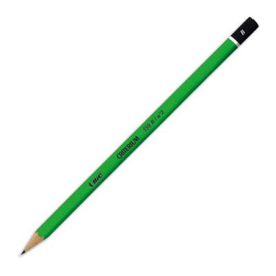 BIC Crayon graphite  - t&ecirc;te tremp&eacute;e - mine B - Cont&eacute; Criterium 550
