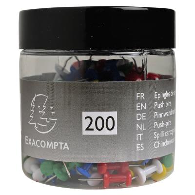 EXACOMPTA   epingle d'affichage push pins, assorti noir