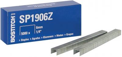 BOSTICH STANLEY Lot de 3 bo&icirc;tes de 5000 Agrafes Bostitch SP19 1/4 bleue