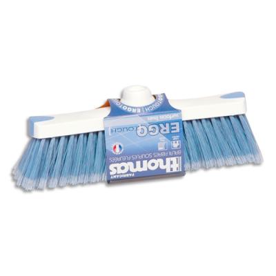 THOMAS BROSSERIE  Balai ERGOTOUCH Fibre Souple Bleue FLEUREE Super