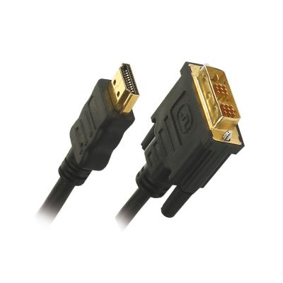 APM  Cordon HDMI/DVI-D - M&acirc;le/M&acirc;le - Noir - 1,8m