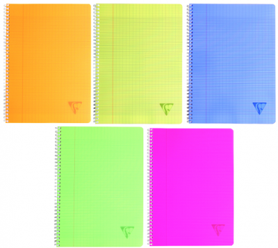 CLAIREFONTAINE  cahier int&eacute;grale linicolor 170x220 100 pages seyes 