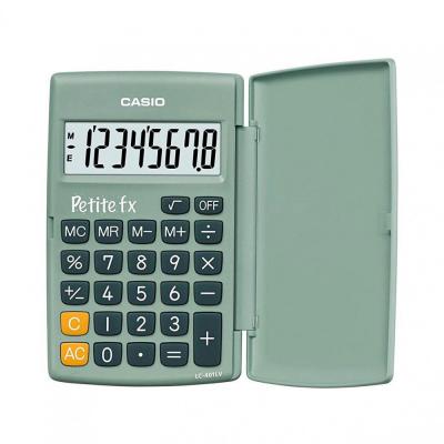 CASIO  Calculatrice primaire petite FX Verte LC401GN - Lot de 3