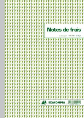 EXACOMPTA Carnet de note de frais en dupli - 3144E -  - 29,7 x 21 cm