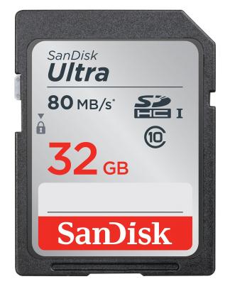 SANDISK Carte m&eacute;moire SD  ULTRA SDHC 32 Go
