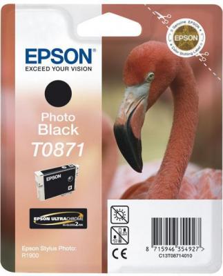EPSON cartouche  T08714010 - Noir photo