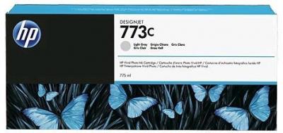 HP  Cartouche d'encre DesignJet 773C gris clair de 775 ml
