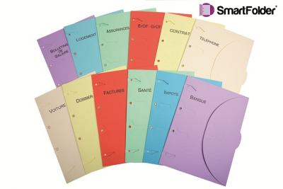 SMARTFOLDER Pochette de classement Pack des 12 Th&egrave;mes
