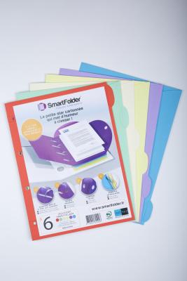 SMARTFOLDER Pochette de classement Pack des 6 th&egrave;mes Maison
