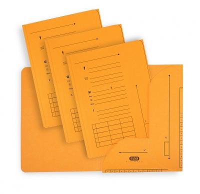 ELBA Oxford Chemise sous-dossier ULTIMATE, 2 rabats, A4, jaune - Lot de 25