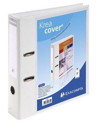 EXACOMPTA Classeur &agrave; levier Kreacover personnalisable A4 -  - Dos 70 mm